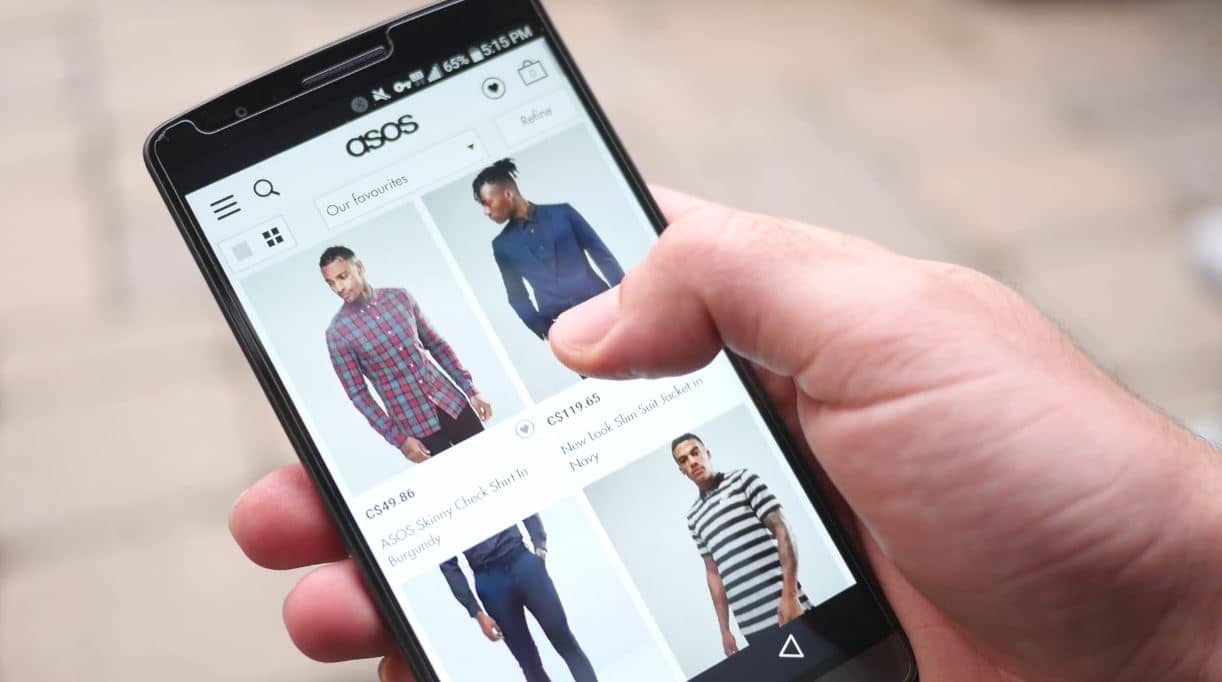 shopping clothes